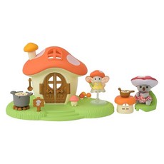 EPOCH 森林家族 仙子蘑菇屋 EP15964 超萌可愛 角色扮演 激發想像力, 1個