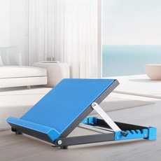 종아리 스트레칭 보드 경사판 발목 요가 교정기 발판 햄스트링 원목 필라테스, 02. 블랙