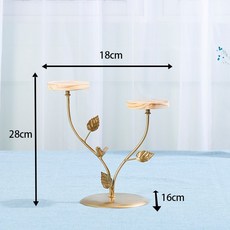 托盤點心架面包架實木多層蛋糕甜品臺展示架婚慶冷餐擺臺套裝婚禮, 雙頭架, 1個