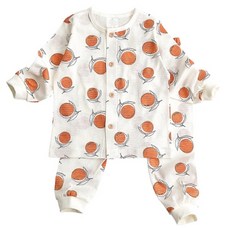 여름원가할인/여름아기들의 필수템쟈가드 긴팔내의-살구 (스타키드)