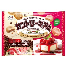 컨트리맘 초코칩쿠키 바닐라 8개입 & 딸기 치즈 케이크 맛 8개입, 1개