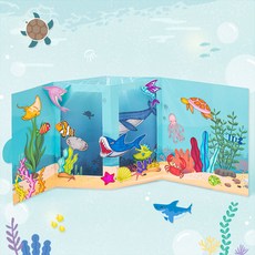하다니 미술샘 입체북 바닷속 풍경, 합포장, 합포장, 1개