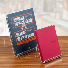 다용도 POP 아크릴스탠드 책거치대 투명독서대, 아크릴스탠드 A6, 아크릴스탠드 A6