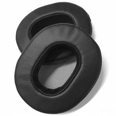 소니 MDR-1A 1ABT 1ADAC 쿠션 커버 헤드폰 헤드셋 이어 패드 호환, [블랙] 이어패드 1쌍