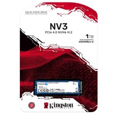 Kingston NV3 PCIe 4.0 NVMe M.2 1TB 固態硬碟