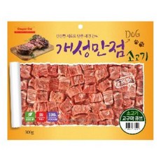 (2개)소고기고구마 큐브 300g, 상세 설명 참조