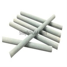 녹색 붕화물 연마재 라운드 로드 연마 오일 스톤 숫돌 10x150mm, 03 80 #