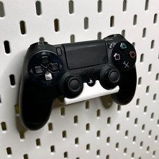 IKEA SKÅDIS 洞洞板 PS4 遊戲手把支架 壁板配件 遊戲收納 節省空間, 白, 1個