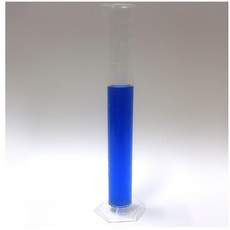 100m 눈금 플라스틱 메스실린더 과학기구 준비물 실험키트 교구 놀이