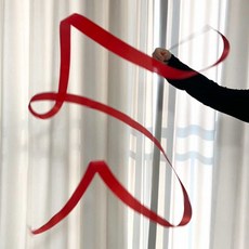 살림냥냥 리듬체조 리본 4m 레드 리듬체조용품