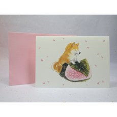 紳士貓舖 動物花圈 萬用卡, 柴與櫻餅