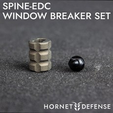 호넷디펜스 유리파쇄기 세트 WINDOW BREAKER SET, ARMOR BLACK