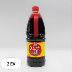 뚜레반 고추맛 기름, 2개, 1.8L