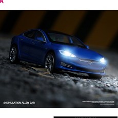 Wendy 1/32 特斯拉 S Tesla Model S 1:32 合金車 合金模型, 1個, 盒裝-熱情紅