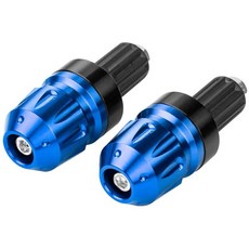 桃園出貨 適用本田雅馬哈XMAX300改裝通用車把堵手把堵頭平衡端子防摔塊配, CNC手把堵頭藍色