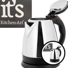 1.5L 라팔 무선전기포트 키친아트 스텐레스 전기포트 주전자 스테인리스 무선 커피메이커 TLa6081 z18+0541ut