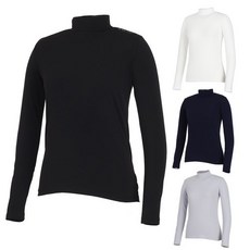 KIM YUNG J GLF 소프트 기모 여성 이너 티셔츠 KKWL 울TS01