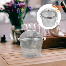 차향신료 여과기 조미료 볼 메쉬 허브 스테인레스 스틸 주전자 잠금 필터 재사용 가능한 직경 4.5cm, 01 C