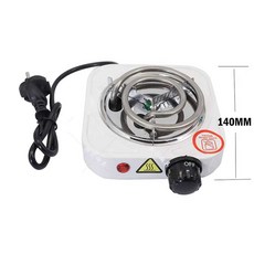 전기곤로 가열판 버너 소형 미니 대형 핫플레이트 곤로, 스몰 화이트 편탄 난로, I. 작은 흰색 평평한 숯불 난로