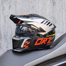 보호 ORZ-GB3 고품질 복고풍 오토바이 헬멧 모듈형 다기능 조합 전체 DOT 승인 맞춤형 전사, 05 M, 12 19
