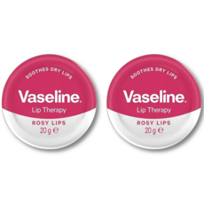 바세린 립 테라피 로지립, 20g, 2개