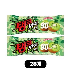 해태 튜브 아이스크림 탱크보이 키위, 120ml, 28개