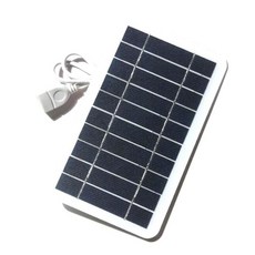 USB 안전 충전과 캠핑 안정화 보조베터리 5V 플레이트 휴대용 태양 야외 전지 충전기를 2W 패널 전화 배터리 홈에, 01 A, 01 A