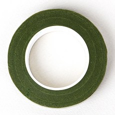 화연양화 낱개 꽃테이프 12색 플로랄테이프 1.2cm 27m, 02 올리브, 1개