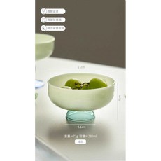 시리얼볼 그릭요거트 빙수 스프볼 아이스크림그릇 씨리얼, 1개, A