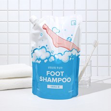 풋샴푸 리필형 시트러스향 청결케어 1L, 1, 1