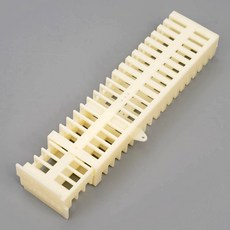 병아리 부화기 10/20Pcs 플라스틱 꿀벌 여왕 케이지 길어진 확장 가능한 서랍 다기능 양육 안티 탈출 포수 양봉 용품 도구, 옵션01) 10pcs, 옵션01) white, 1개