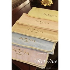 鄉村風彩色方巾 柔軟吸水 居家旅行必備, 1個