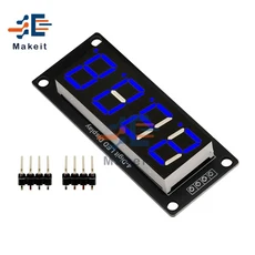 0.56 인치 인치TM1637 4 자리 7 세그먼트 디지털 튜브 시계 모듈 Arduino 용 비트 이중 도트 LED 디스플레, 03 without clock, 1개