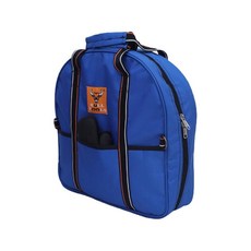 불 도구 EV 충전 및 점퍼 케이블 보관 가방 정리함 6 포켓 핸드메이드 휴대용 가방 - 15x15x4 인치 방수 탄도 폴리에스터 타원형 코드 소형 도구 자동차용 올리브 그린, Blue