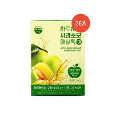 자임 하루하나 사과초모 매실톡 액상스틱 (20G*14입), 20g