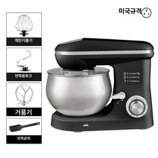 일상감각 휘핑기 밀가루 반죽기 생크림 베이킹 홈베이킹, SC-605 미국형 블랙 5L 400W / 현물 급송