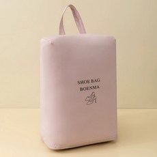 신발 수납가방 주머니 보조가방 여행 파우치, 1개, 핑크
