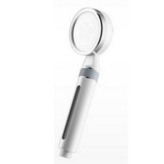 過濾花灑 增壓香氛沐浴蓮蓬頭, 1個, 白銀（濾網盒+手柄PP棉）,VC