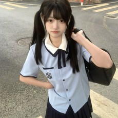2025新款原創杏奈校服短袖夏季初中高中班服畢業服裝套裝jk制服