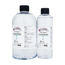 SG 에코블라썸 크리스탈 레진 1kg (A: 750g+B: 250g), 1개