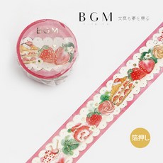 BGM 莓果甜點和紙膠帶, 1個