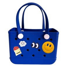 봄봄 실리콘 수영장 목욕 방수가방 + 파츠 4종세트, 방수가방 코발트블루