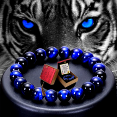 벤브릿 재물 특AA급 파란눈 호랑이 호안석 팔찌
