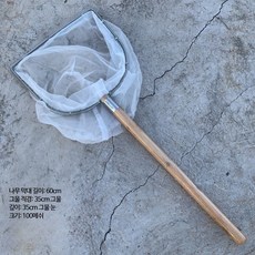 횟집 뜰채 어망 대형 민물 양어장 그물 생선 수족관 물고기 나무, 60cm 100메쉬