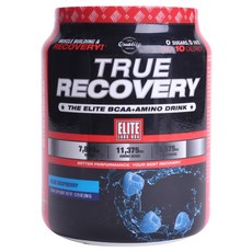 ELITE LABS True Recovery BCAA+Amino Drink Blue Raspberry, 390g, 1罐