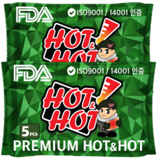 핫앤핫 혹한기형 보온대 160g, 2세트