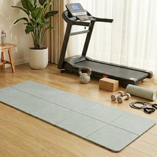 올로짐 운동기구 헬스장 스트레칭 홈짐 매트 접이식 운동매트, 1개, 그레이