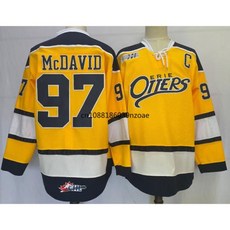 아이스 하키 유니폼 저지 97 캐나다 에드몬튼 스포츠 스웨터 더 많은 색상 미국 남성 -
