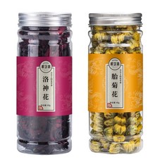 캔 히비스커스 티 로젤 공식 플래그십 스토어 정품, 로젤 60g + 크리산테멈 40g (2캔), 1개