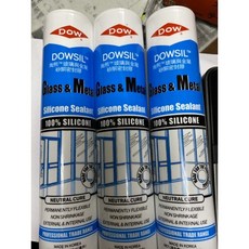 DOW道康寧 半透明玻璃與金屬中性矽立康 採光罩矽利康 陶熙DOWSIL GLASS&METAL 快速出貨, 1個
